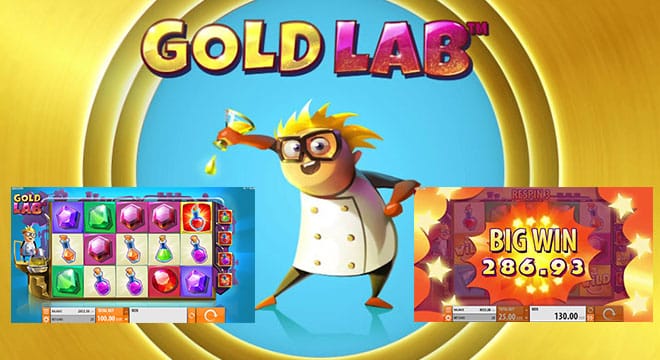เกมสล็อต Gold Lab ถูกปล่อยให้เล่นใน Quickspin