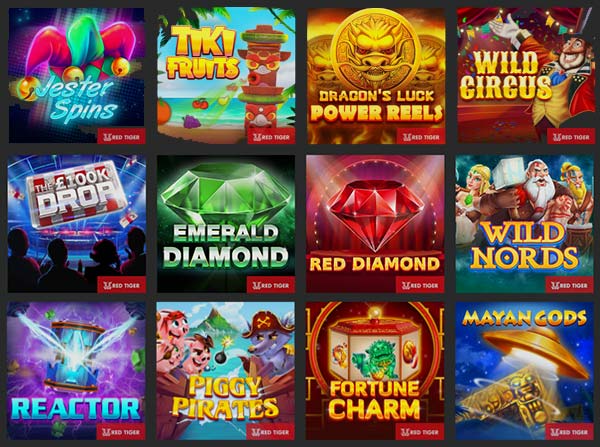 Red Tiger ผู้ให้บริการเกมที่สมบูรณ์